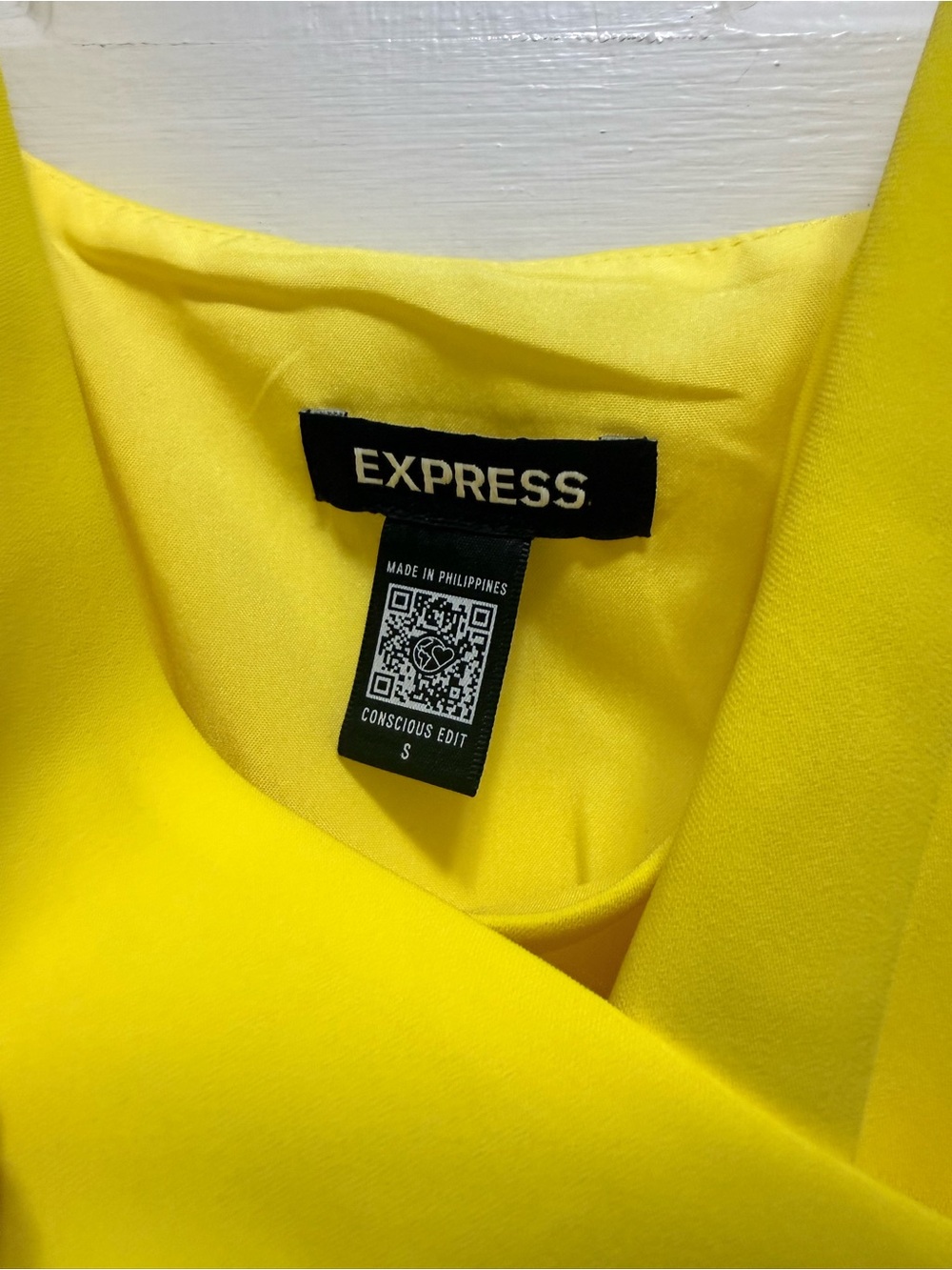 Express Women's Vibrant Yellow Dress